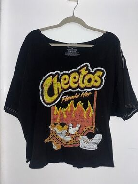 Cheetos Flamin' Hot Graphic Tee - Black
